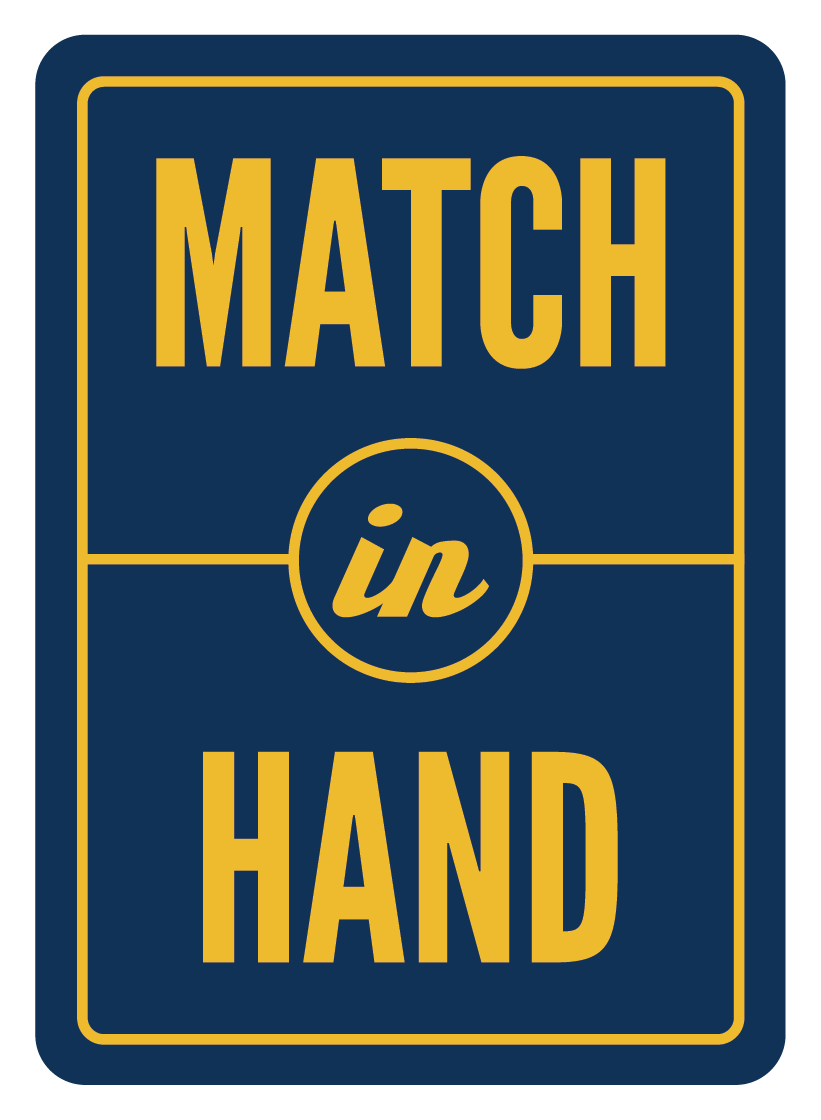 Match In Hand card back
